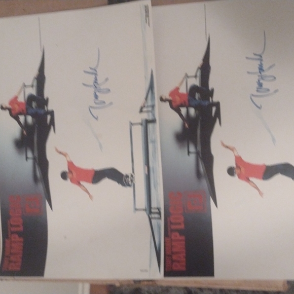 Tony Hawk skater bones brigade ramp logic mini signed posters - Picture 4 of 7
